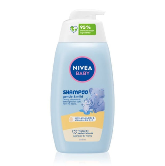 Nivea Baby Shampoo Gentle & Mild With Almond Oil & Vitamins B5, C, E