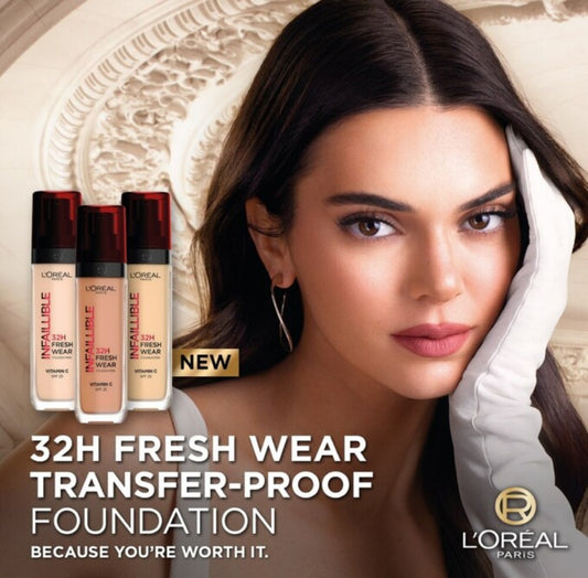 L'OREAL PARIS Infaillible 32H Fresh Wear Foundation Vitamin C SPF25 250 30ml