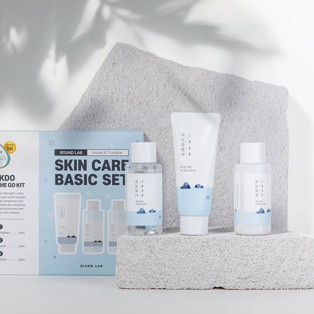 Round Lab 1025 Dokdo On The Go Kit Skin Care Basic Set